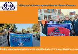 Raksha Nepal Celebrates 16 Days of Activism Against Gender-Based Violence in collaboration with the Ministry of Women